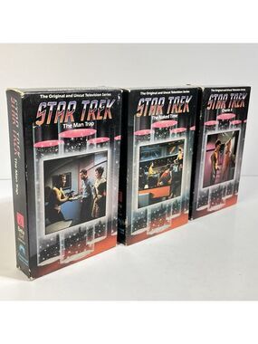 1966 Star Trek Episode 6 - 8 The Original Television Series Betamax Tape READ